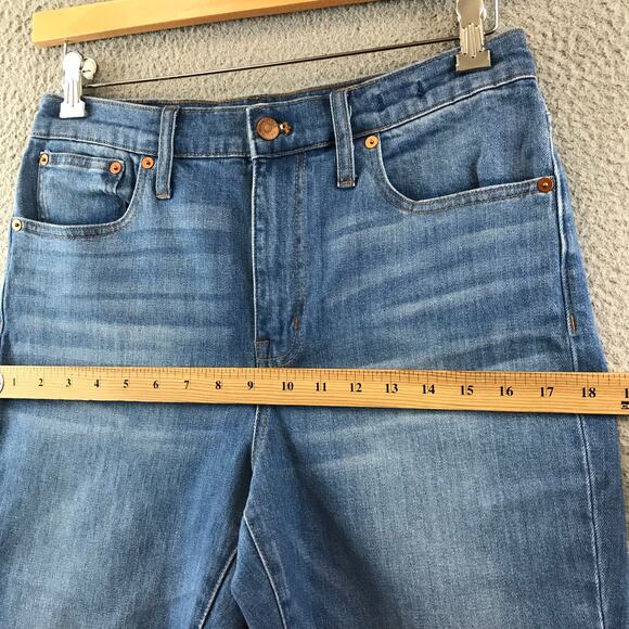 Madewell The High-Rise Slim BoyJean in Medium Wash Size 28 Casual - Picture 7 of 10